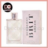 น้ำหอมผู้หญิง Burberry Brit Sheer Eau De Toilette ขนาด 100 ML. ของแท้ 100% กล่องซีล