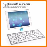 ?HOT SALE? บลูทูธ bluetooth 2.0 keyboard for ipad iphone ios+android windows มีภาษาไทย และ English (White)-int ##สายชาร์จ แท็บเล็ต สมาร์ทโฟน หูฟัง เคส ลำโพง Wireless Bluetooth คอมพิวเตอร์ โทรศัพท์ USB ปลั๊ก เมาท์ HDMI