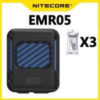 NITECORE EMR05 outdoor portable mosquito repellent, with a maximum mosquito repellent range of 20 square meters, equipped with a standard MOLLE bracket