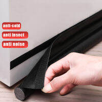 แถบซีลด้านล่างประตูปรับได้ Weatherstrip Under Door Draft Stopper Anti-Cold One Side Gap Blocker Foam Weather Strip