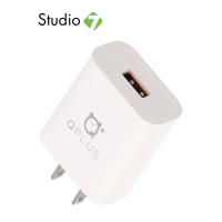 อะแดปเตอร์ QPLUS Wall USB Charger 1 USB-A (QC3.0 18W) HX01 by Studio7