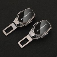 Car seat belt Clip extender Seat Belt lock Socket extender safety buckle for Ford ST Fusion Edge with logo Car Accessories