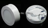 ! Surface Mounted No Cut Ceiling 6w12w18w24w Surface Mounted Led Downlight Square Round Panel Light