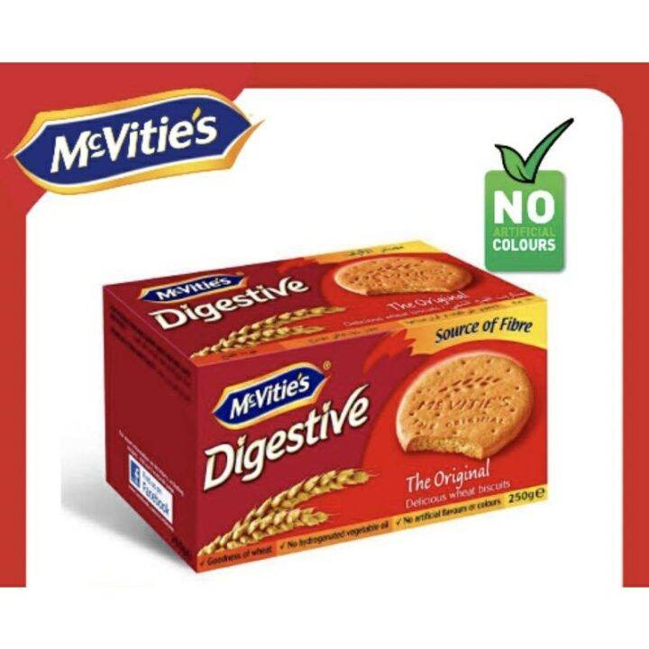 The Original McVities Digestive Delicious Wheat Biscuits Crackers
