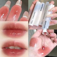 White Tube Gloss Labial Water light Mirror Lip Glaze Not Fade Lip Tint Lasting Moistur Cosmetic Hydrating Nutritious Lipstick