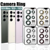 Camera Protector Ring for Samsung Galaxy S23 Ultra S23+ Lens Glass Screen Protection S 23 Metal Edge Fast Easy Pasting 2023 New Camera Screen Protecto