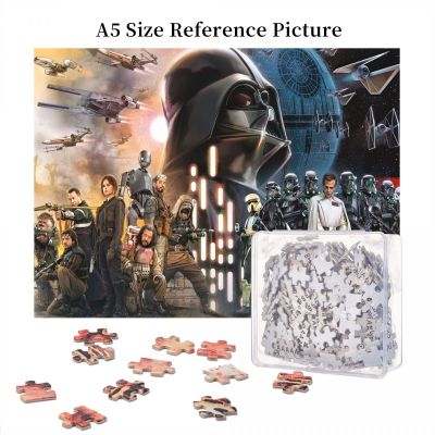 StarWars：Rogue One Rebellions Wooden Jigsaw Puzzle 500 Pieces Educational Toy Painting Art Decor Decompression toys 500pcs