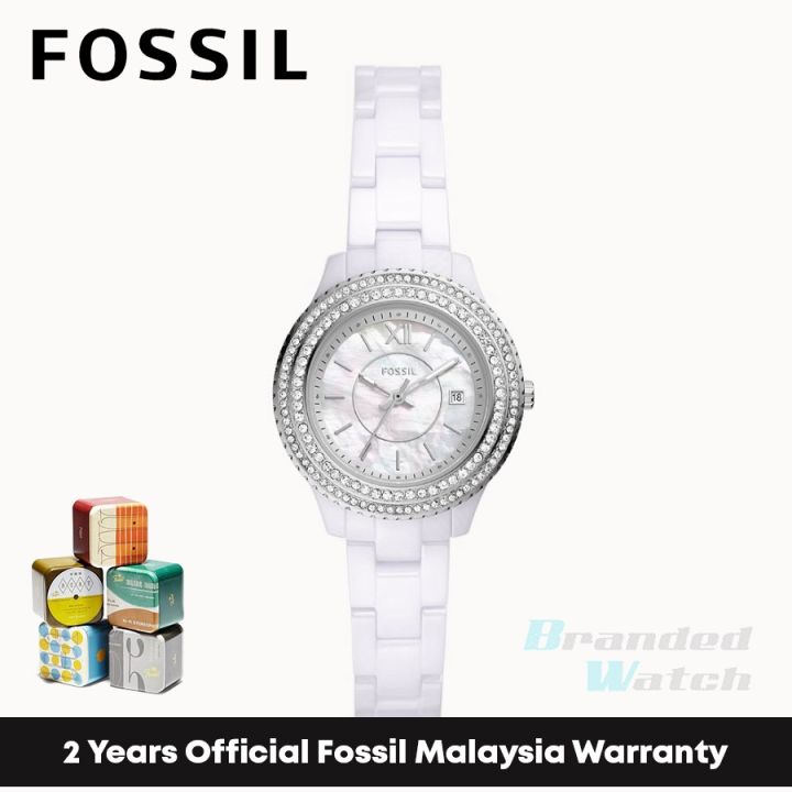 Official Warranty] Fossil CE1116 Women's Stella Three-Hand Date