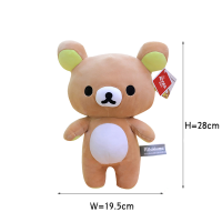 รูปแบบใหม่สตรอเบอร์รี่ Rilakkuma ของเล่นตุ๊กตาคู่หมียัดไส้ไก่ P Eluche Kawaii ตุ๊กตาของขวัญวันเด็ก