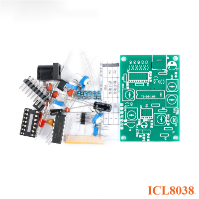 2PCS ICL8038 DIY ฟังก์ชั่นเครื่องกำเนิดสัญญาณชุดชุด Multi-Channel Waveform Generator การผลิต12-24V 50-200KHZ