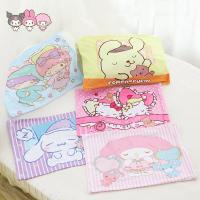 Sanrio คาวาอิปลอกหมอนสุดสร้างสรรค์ของฉัน,ปลอกหมอนลายอนิเมะผ้าฝ้ายบริสุทธิ์น่ารักลายอนิเมะสำหรับนักเรียนครอบครัวแขนหมอนใบเดียวของเล่นเด็กผู้หญิง