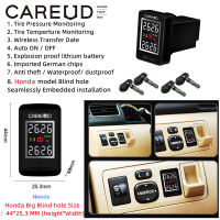 CAREUD U912-TJ ภายใน TPMS รถยนต์ TPMS ระบบตรวจสอบแรงดันลมยางรถยนต์ช่องตาบอดความต้องการขนาด 44 * 25.3 มม. (H * W) รุ่นขนาดใหญ่