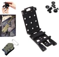 K sheath multifunction multi gadget Kydex Waist Belt Sccabard Attachment Outdoor Tool Camping edc Clip Back Clamp gear multipurpose