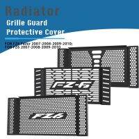 อุปกรณ์ปกป้องป้องกันหม้อน้ำรถยนต์สำหรับ YAMAHA FZ6 Fazer FZ-6 2007 2008 2009 2010มอเตอร์ไซค์อลูมิเนียมอุปกรณ์เสริมฝาปิดตะแกรง
