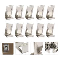 Frame Clip Picture Hanging Hooks Spring Turn Metal Hangers Hook Photo Poster Hanger Galss Prtiner 3D Painting Canvasbed