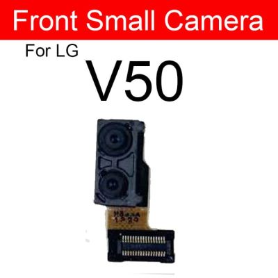 【✴COD✴】 nang20403736363 กล้องด้านหลังด้านหน้าสำหรับ Lg V50 V50s V60 Thinq Lg-V510 Lm-V510n ด้านหลังกล้องหลักด้านหน้า Samll หันโมดูลกล้อง