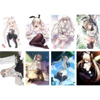 ∋☃﹍ โปสเตอร์คอสเพลย์ อนิเมะ Yosuga no Sora Kasugano Sora A3 สําหรับตกแต่งผนัง ของขวัญ 8 ชิ้น ต่อชุด