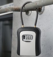 【CW】 Wall Mount Storage Organizer 4 Digit Combination Password Security Code Lock No Safe