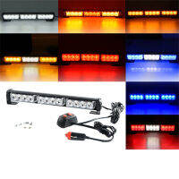 12V 12 LED รถตำรวจฉุกเฉิน Strobe Flash Light Bar ไฟเตือน Dashboard Dash ข้อควรระวังไฟสัญญาณความปลอดภัย