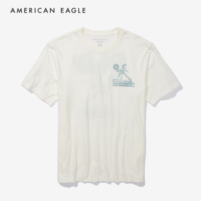 American Eagle Short Sleeve T-Shirt เสื้อยืด ผู้ชาย แขนสั้น (NMTS 017-2746-101)