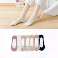 [COD] Socks womens summer thin boat shallow mouth cute ins invisible silicone non-slip non-falling