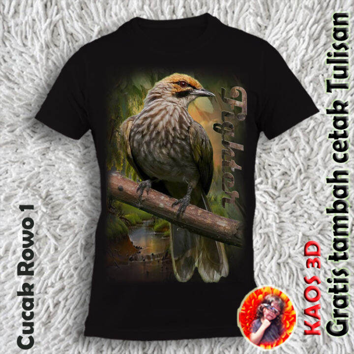 Baju Custom Gambar Binatang Kaos Gratis Cetak Tulisan dan Desain Baru