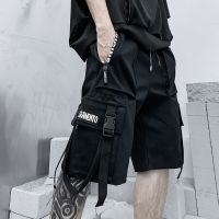 Summer Shorts Men Harajuku Streetwear Casual Mans Cargo Shorts Fashion Techwear Japanese Korea Hip Hop y2k Punk Male Clothing