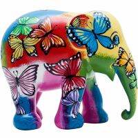 Elephant Parade Beauty in Freedom (10-75cm) งานทำมือรูปปั้นช้างสีสันสดใส ของขวัญวันเกิด ของที่ระลึกไทย