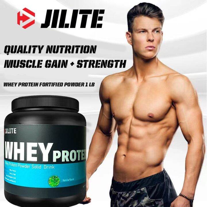 HOT (COD) bn98452pj80 JILITE athlene active whey protein powder gym