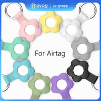 RYRA Anti-Fall Five-Leaf Clover พวงกุญแจสำหรับ Apple Airtags เคสฝาครอบป้องกัน Shell Tracker Air Tag อุปกรณ์เสริม Easy Installa