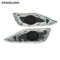 1คู่ Chrome กันชนหน้าไฟตัดหมอก Light Bezel ครอบคลุม Trim กรอบ Fit สำหรับ HONDA CRV 2012-2014