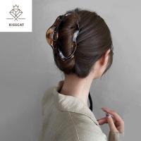 KISSCATเครื่องประดับผม hair accessories women น่ารักน่ารักๆ หวานหวานแหววว รูปทรงเรขาคณิต คลิปจับขนาดใหญ่ คลิปปลาฉลาม คลิปหนีบผม เครื่องประดับผมผู้หญิง หมวกสไตล์เกาหลี กิ๊บติดผมลอน ที่หนีบผมพลาสติก