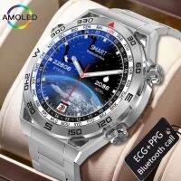 2023 NFC Men ECG PPG AMOLED 454x454 Rate Bluetooth Call IP68 SmartWatch