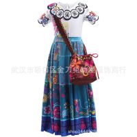 【cw】 Magic Full House cos Full Set of Clothes for Isabella Dini Movie Princess cosplay Womens Clothing ！