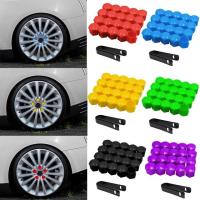 20Pcs Car Protection Covers Anti-Rust Caps Hub Tire Screw Bolts Exterior Accessories 17/19/21mm 【hot】