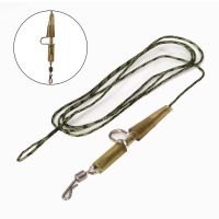 2pcs 60cm Carp Fishing Leadcore Line Braided Lead Core Leader Line Fast Sinking Speed High Abrasion Pesca Fishing Tackle Tools Fishing Lines