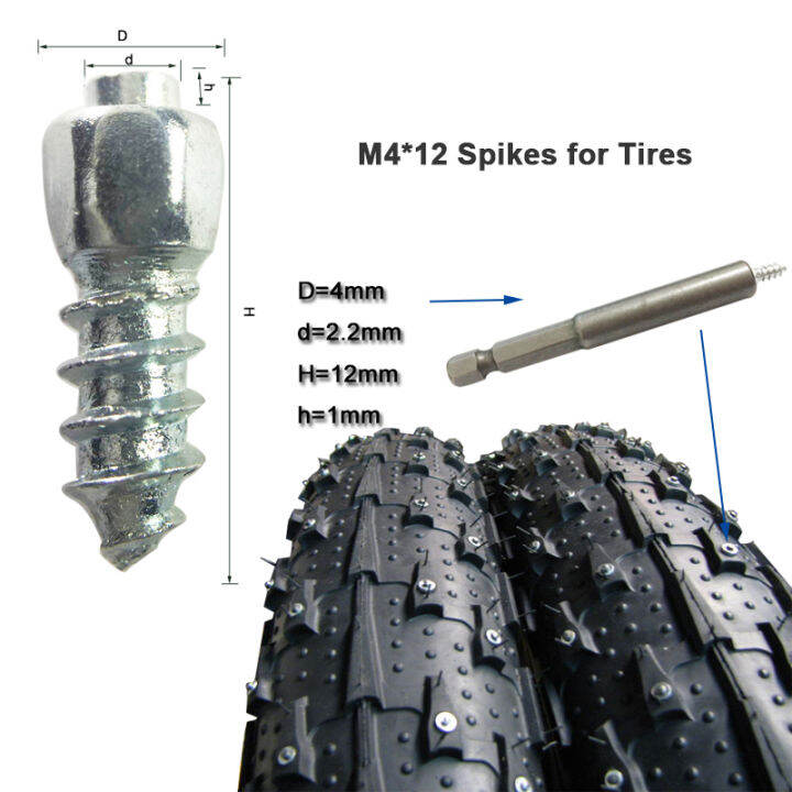 200pcs-tungsten-snow-screw-gripping-spikes-tire-spikes-carbide-tyre-studs-durable-racing-bicycle-spikes-for-fatbikes-boots-studs