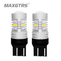 2x Super Bright 7443 7444 T20 W215W 1157 BAY15D P215W 3157 P277W LED Light DRL Bulb Tail Brake Backup Stop Lamp White Red