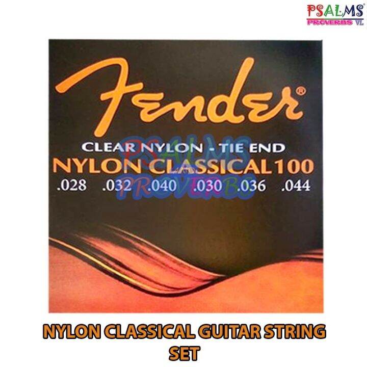 Guitar string acoustic nylon(fender) Lazada PH