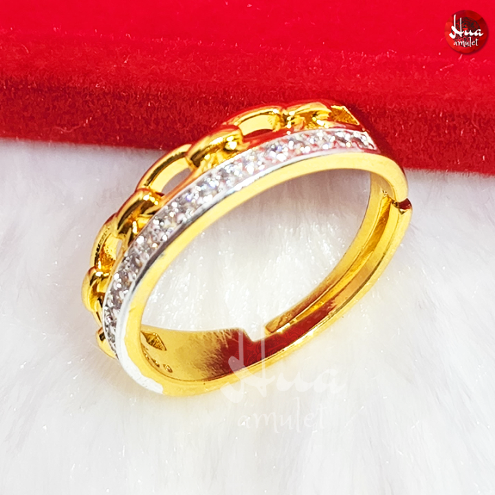 f15-แหวนโซ่เหนือเพชร-แหวนปรับขนาดได้-แหวนเพชร-แหวนทอง-ทองโคลนนิ่ง-ทองไมครอน-ทองหุ้ม-ทองเหลืองชุบทอง-ทองชุบ-แหวนผู้หญิง