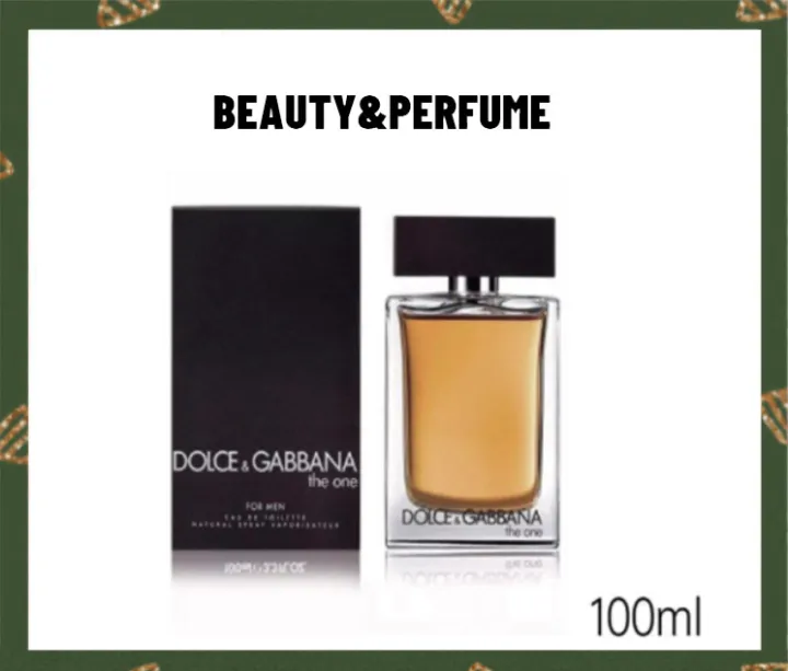 DOLCE & GABBANA D&G the one EDT 100 ml 【Dutyfree authenticity