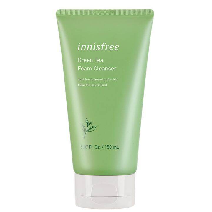 Korea Cosmetic Innisfree Refreshing Green Tea Foam Cleanser 150Ml