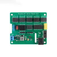 ;[-[; For Raspberry Pi 3B /4B 4Th Generation Development Board Sensor Module IO Expansion Board Built-In MCU With AD