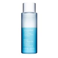 Clarins Instant Eye Make-Up Remover (Waterproof &amp; Heavy Make-Up) 125 ml  ทำความสะอาดคราบเมคอัพที่ติดทนนานและสิ่งสกปรกบนเปลือกตาได้อย่างง่ายดายในทันที