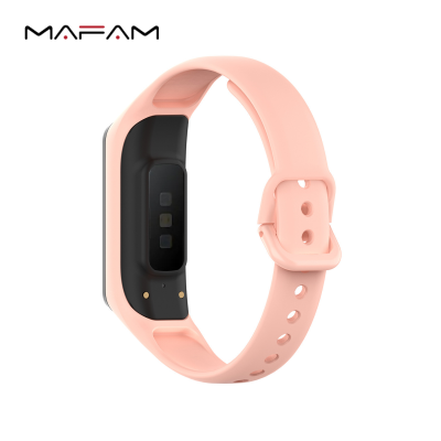MAFAM สายนาฬิกาซิลิโคนสำหรับ Samsung Galaxy Fit2 SM-R220,สายรัดกีฬากันน้ำหลากสี