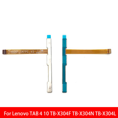 【♘COD Free Cas♘】 anlei3 ปุ่มเปิด/ปิดสวิทช์ไฟใหม่กุญแจควบคุมระดับเสียงปุ่มสายเคเบิ้ลยืดหยุ่นสำหรับ Lenovo Tab 4 10 Tb-X304f Tb-X304n Tb-X304l
