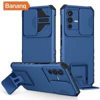 【Sell Well】FDD   Bananq Built ด้านหลังสำหรับ VIVO Y12 Y15 Y17 Y20 Y72 Y76 Y91 V23 5G S10E กล้องสไลด์ป้องกันกรณีโทรศัพท์กันกระแทก
