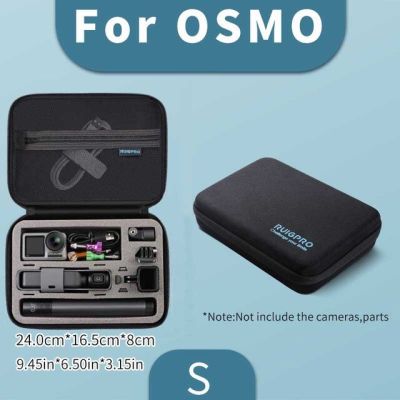 กล่องเคสพกพากันกระแทกกระเป๋าเก็บของแบบพกพาสำหรับ Dji Osmo Action Gopro Hero 8 7 6 5กล้องเพื่อการกีฬาอุปกรณ์เสริม