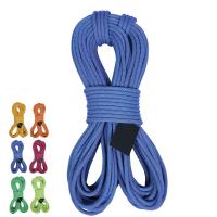 Escalada Paracord 10เมตร,เชือกปีนเขาอุปกรณ์เสริมสาย6มม. เส้นผ่าศูนย์กลาง5KN ความปลอดภัยสูง