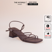 Sandal quai đan chéo 5cm - TheNysmile - HAHAA